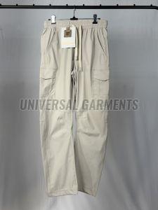 Trendy Off White Mens Nylon Joggers