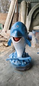 FRP Dolphin Statue