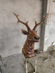 FRP Deer Statue