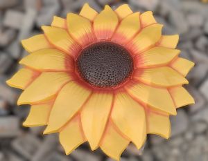 FRP Sunflower Statue