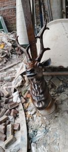 FRP Deer Statue