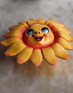 FRP Sunflower Statue