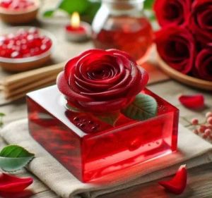 Handmade Rose Soap
