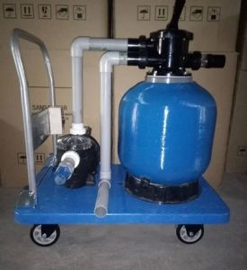 15 m3 Per HR Swimming Pool FRP Filter