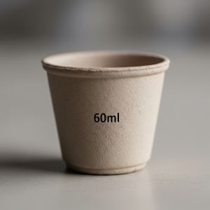 60 Ml Plain Edible Beverage Cup