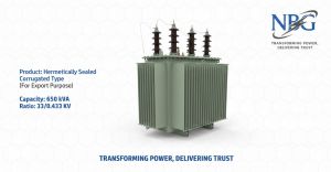 1000 Kva Hermetically Sealed Transformer