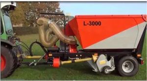 L3000 Tractor Mounted Vacuum Leaf Collector