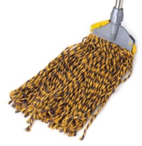 6 Inch Clip & Fit Silver Mop
