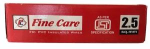 Fine Care 2.5 Sqmm 1 Core Copper FR House Wire