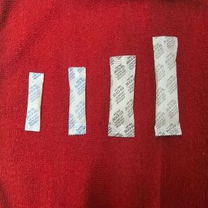 White Silica Gel Pouch