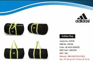Adidas Drum Duffle Sports Bag