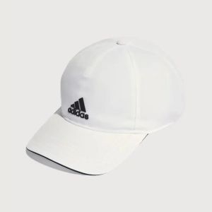 Adidas White Cricket Snapback Cap