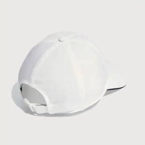Adidas White Cricket Snapback Cap
