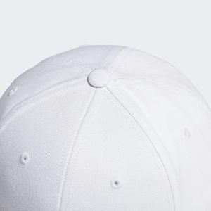 Adidas White Baseball Snapback Cap
