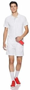 Adidas Mens White Dri-Fit Polo T-Shirt