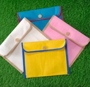 Jute File Folder