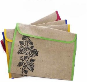 Jute File Folder