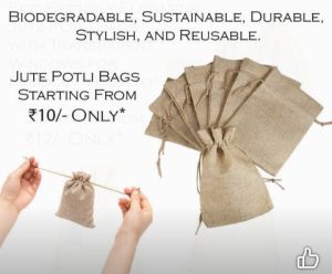 Jute Potli Bag