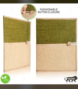 Jute File Folder