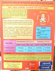 Satwik Wheat Almond Baby Foods