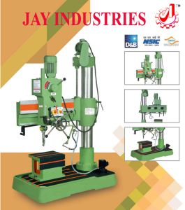 Geared Radial Drill Machine