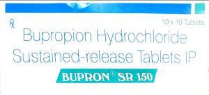 Bupron SR 150mg Bupropion Hydrochloride Sustained Release Tablets IP