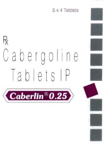Cabergoline 0.25mg Tablets