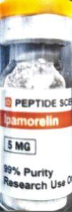 Ipamorelin 5mg Peptide Research Vial