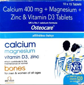 Osteocare Calcium Magnesium Zinc Vitamin D3 Tablets