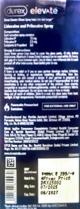 Durex Elevate Climax Delay Spray for Men