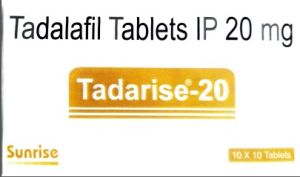 Tadarise 20mg Tadalafil Tablets