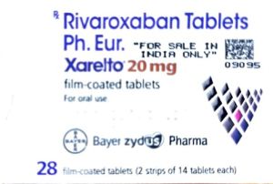 Xarelto Rivaroxaban 20mg Tablets