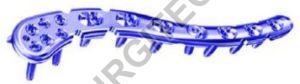 3.5mm Locking Superior Anterior Clavicle Plate with Lateral Extension
