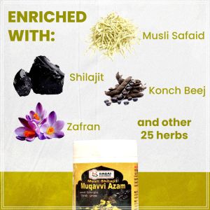 musli shilajit muqavvi azam capsule