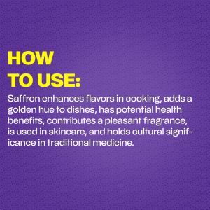 zafran pure kashmiri saffron
