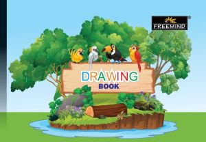 120 GSM 100 Pages Heavy Paper Artist Drawing Book