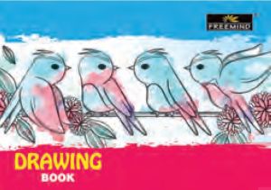 120 GSM 24 Pages Unruled Student Use Landscape Drawing Book