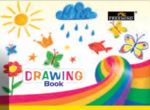 120 GSM 32 Pages Unruled Soft Cover Student Drawing Notebook
