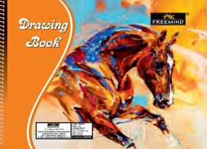 120 GSM 40 Pages Spiral Binding Soft Cover Drawing Book