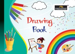 120 GSM 32 Pages Unruled Center Staple Soft Cover Drawing Book