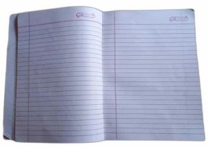 132 Pages Premium Ruled Smooth Paper Classroom Study Notebook