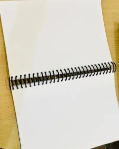 48 Pages Center Staple Ruled Daily Practice Long Book
