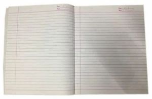 57 GSM 120 Pages Single Line School Writing Soft Cover Student Notebook