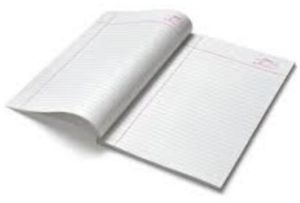 80 Pages Slim Design Student Writing Long Book