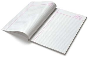 A4 120 Pages Premium Study Register Soft Cover Notebook