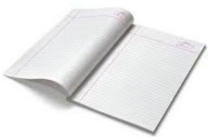 A4 224 Pages High Capacity Student Study Notebook