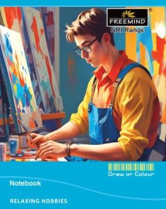Draw on Colour Theme 212 Pages School Notebook