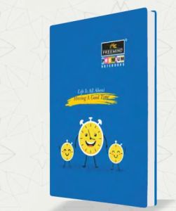 Executive 80 Pages Case Bound Writing Notebook