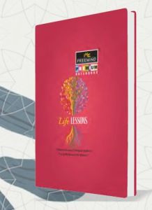 Life Lessons 120 Pages Compact Hardbound Notebook