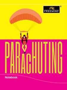 Parachuting Theme 184 Pages School Notebook
